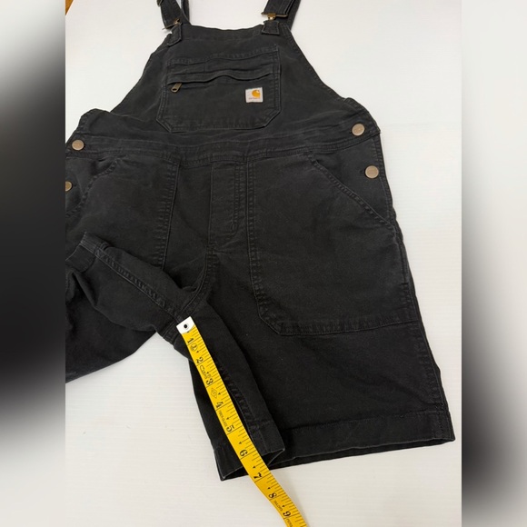 Carhartt Ashland Relaxed Fit Rugged Flex Canvas Shortalls - M - Picture 12 of 12